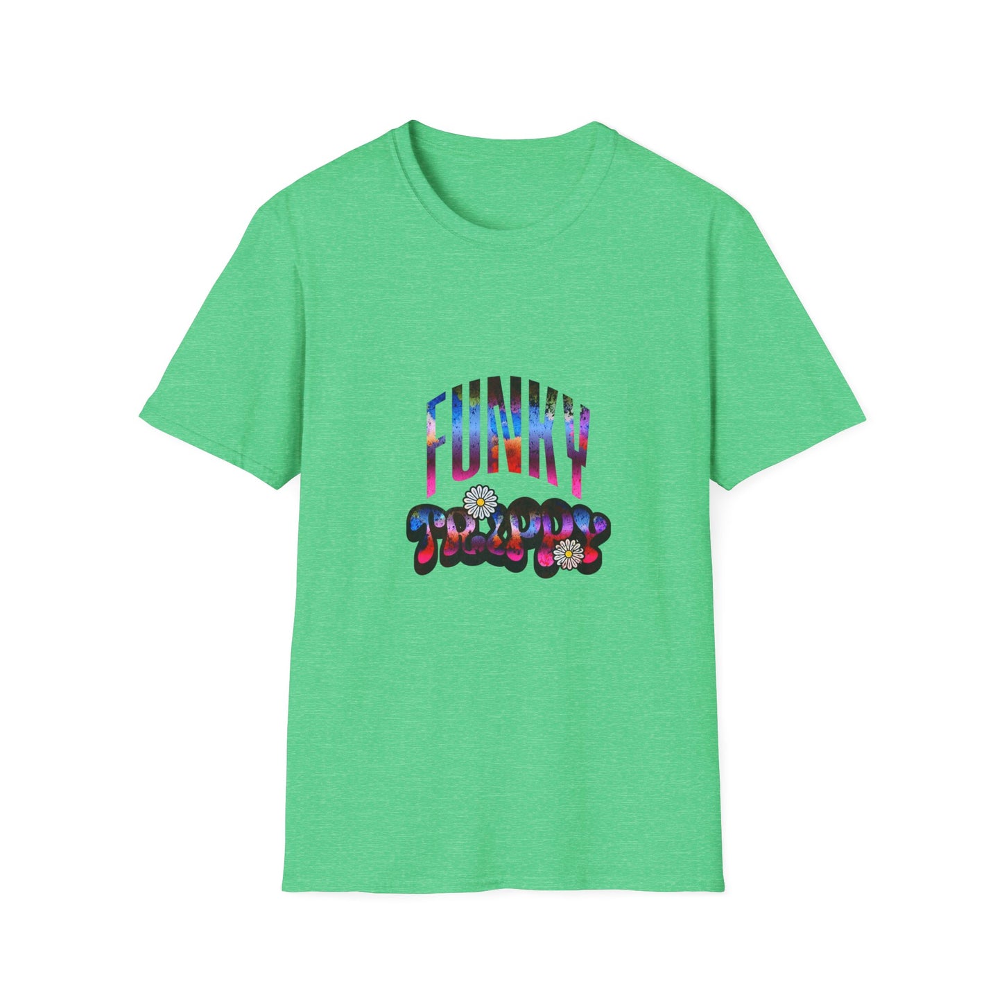 Funky Vibes Unisex T-Shirt | Retro Style Tee, Music Festival Shirt, Casual Wear, Gift for Friends