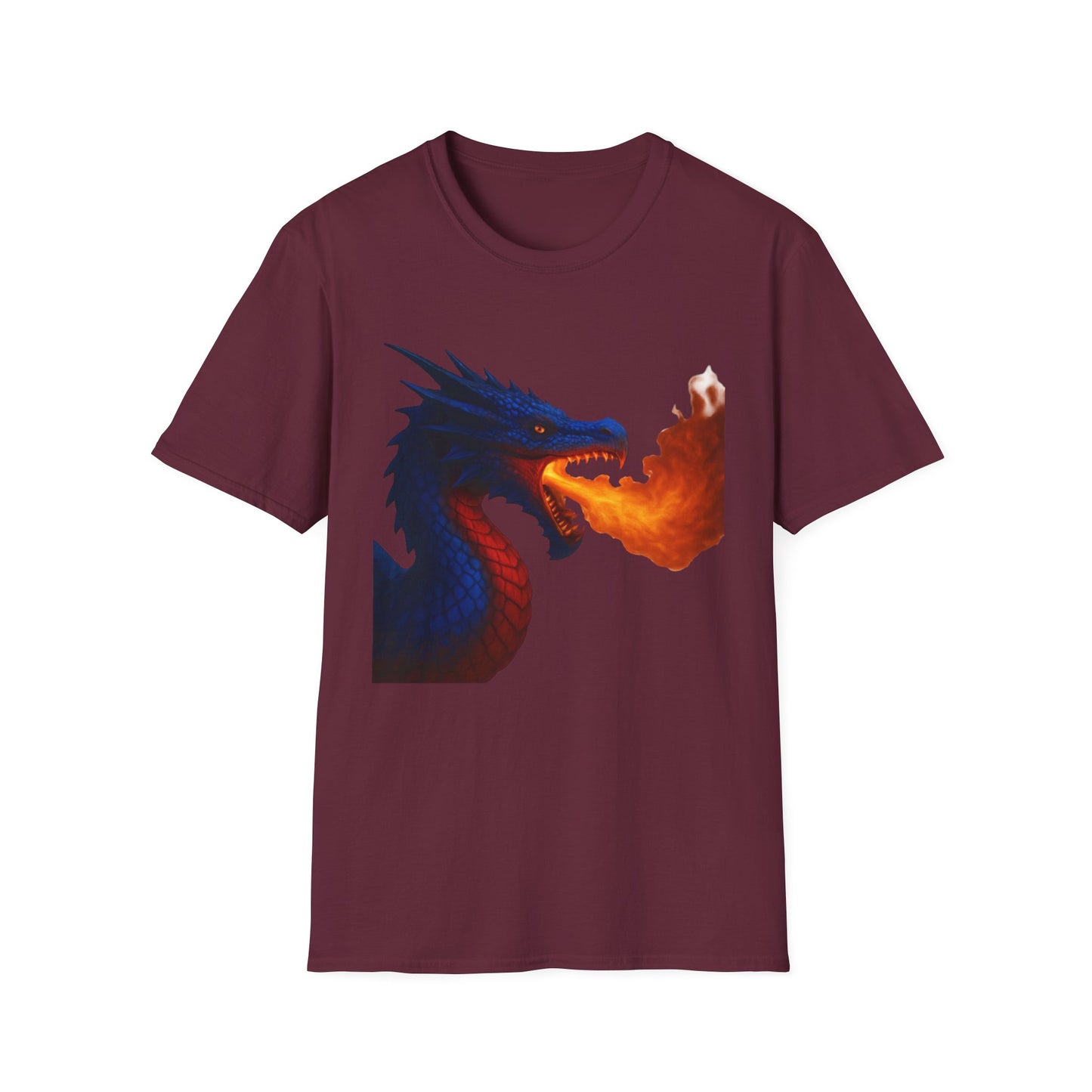 Fantasy Dragon Graphic Tee - Perfect for Gamers, Fantasy Lovers, Birthday Gifts, Casual Wear, Unique Gifts
