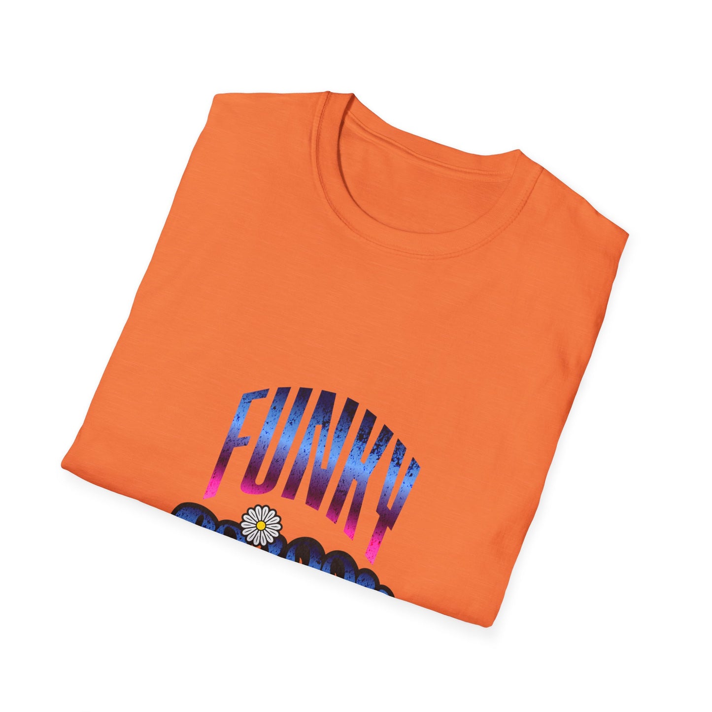 Funky Happy Unisex T-Shirt – Perfect for Festivals, Gifts & Everyday Wear, Vivid Graphics, Casual Style, Birthday Celebration