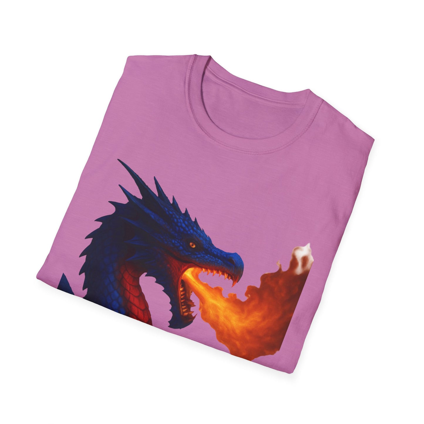Fantasy Dragon Graphic Tee - Perfect for Gamers, Fantasy Lovers, Birthday Gifts, Casual Wear, Unique Gifts