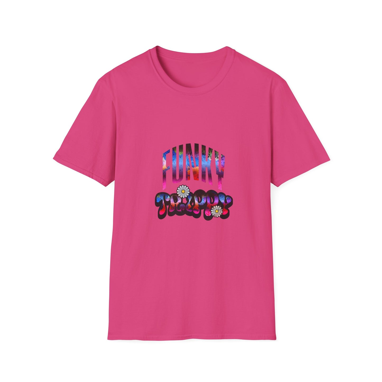 Funky Vibes Unisex T-Shirt | Retro Style Tee, Music Festival Shirt, Casual Wear, Gift for Friends