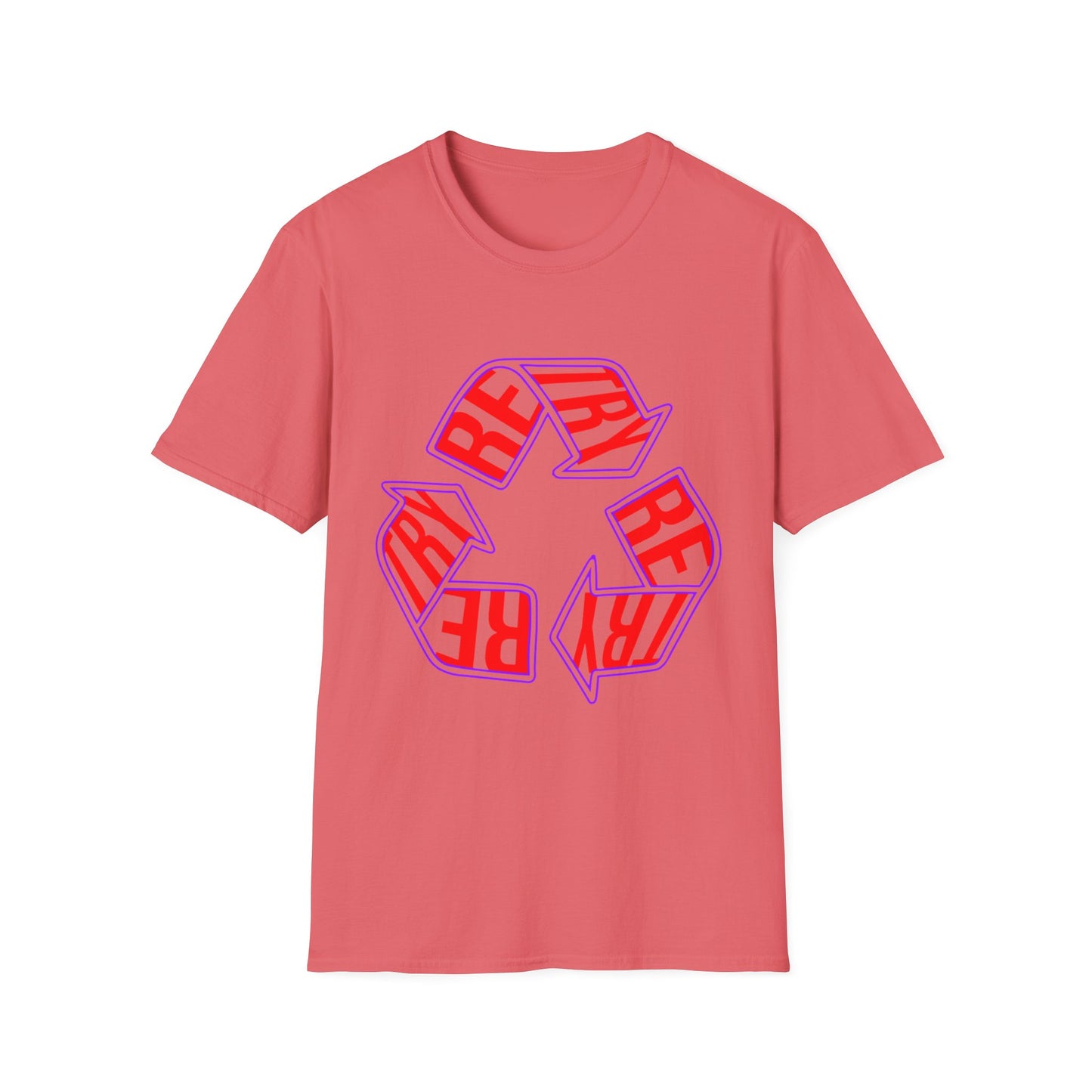 Recycled Vibes Unisex T-Shirt, Eco-Friendly Tee, Casual Wear, Gift for Eco-Conscious, Sustainable Fashion, Everyday Staple