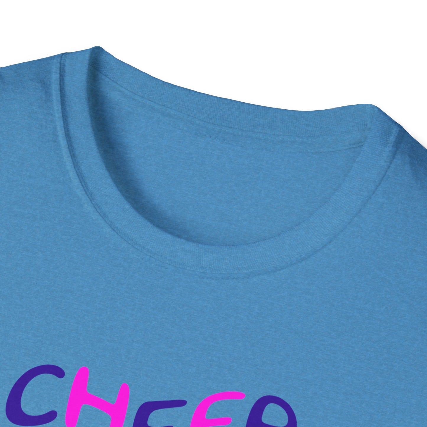 Cheer Mom Unisex Softstyle T-Shirt | Cheerleading Gift, Sportswear, Team Spirit Shirt, Mom Apparel, Fan Merchandise