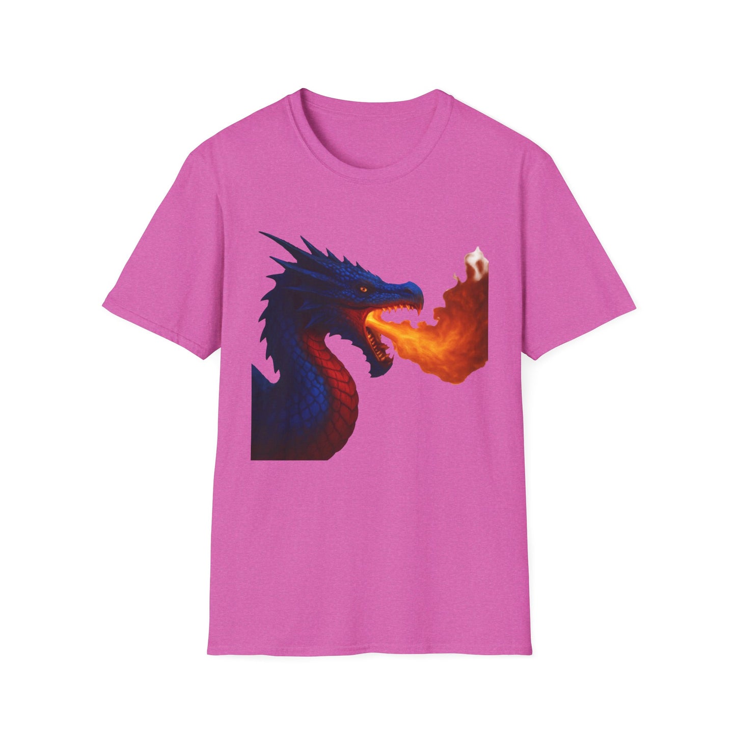 Fantasy Dragon Graphic Tee - Perfect for Gamers, Fantasy Lovers, Birthday Gifts, Casual Wear, Unique Gifts