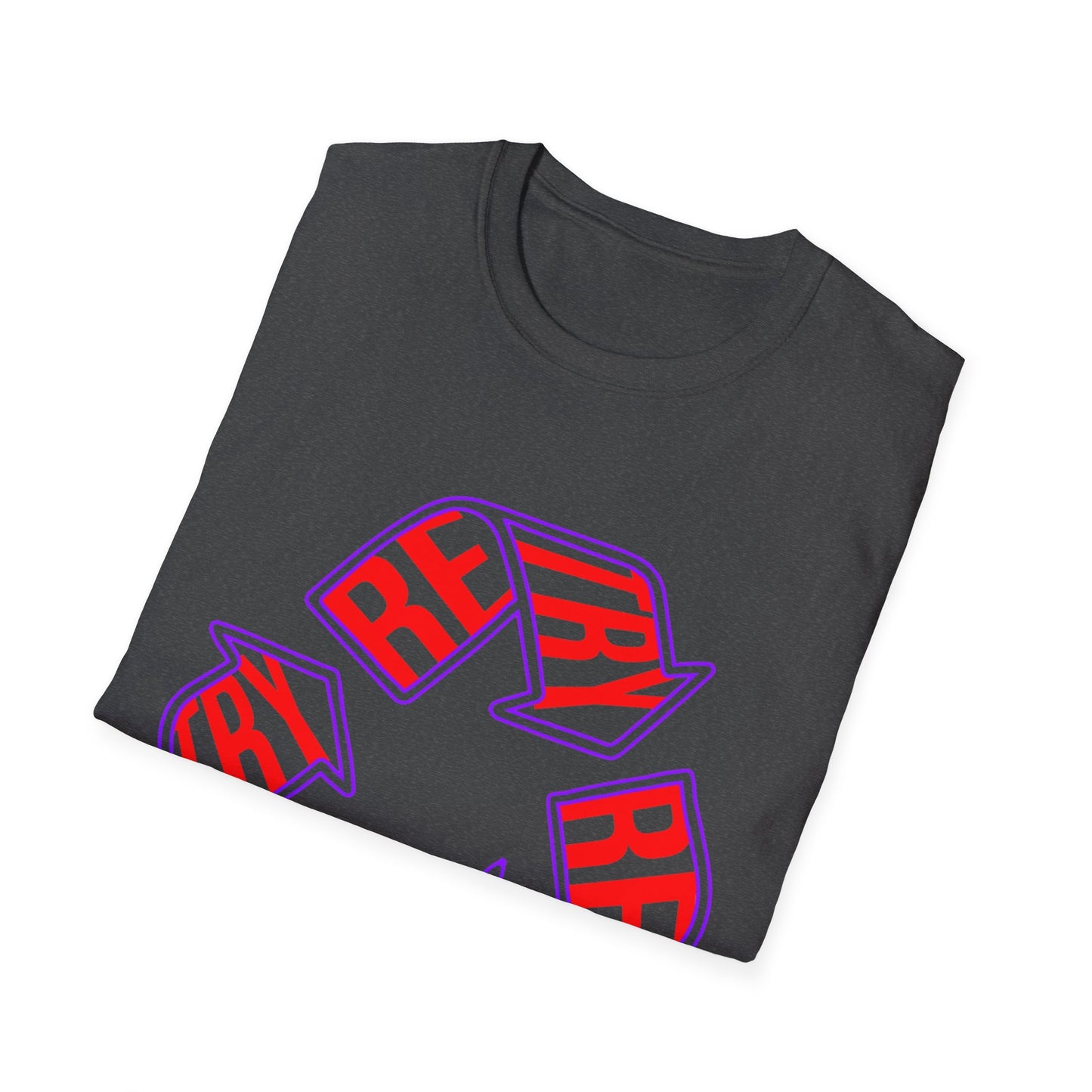 Recycled Vibes Unisex T-Shirt, Eco-Friendly Tee, Casual Wear, Gift for Eco-Conscious, Sustainable Fashion, Everyday Staple