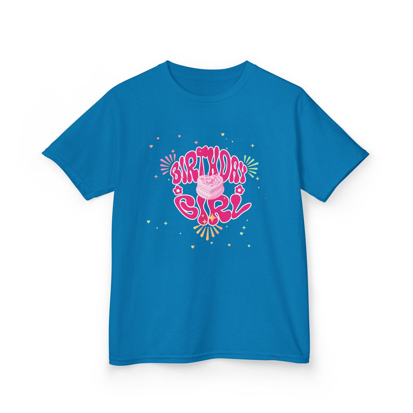 Birthday girl T-Shirt, Kids Birthday Tee, Fun Birthday T-Shirt, Birthday Cake T-Shirt, Birthday Shirt, Celebration Top, Gift, Kids Party Apparel