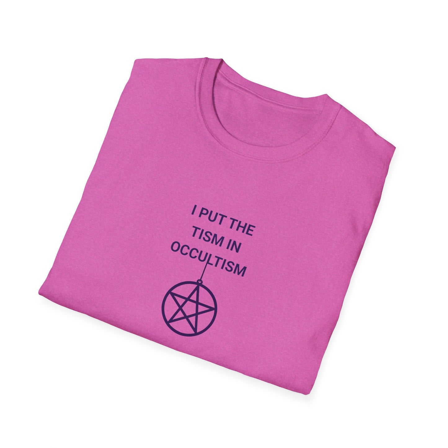Occultism Humor T-Shirt, Funny Unisex Tee, Witchy Gift for Friends, Casual Wear, Halloween Theme, Spiritual Apparel