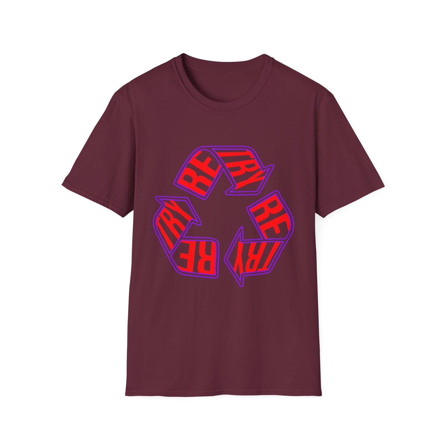 Recycled Vibes Unisex T-Shirt, Eco-Friendly Tee, Casual Wear, Gift for Eco-Conscious, Sustainable Fashion, Everyday Staple