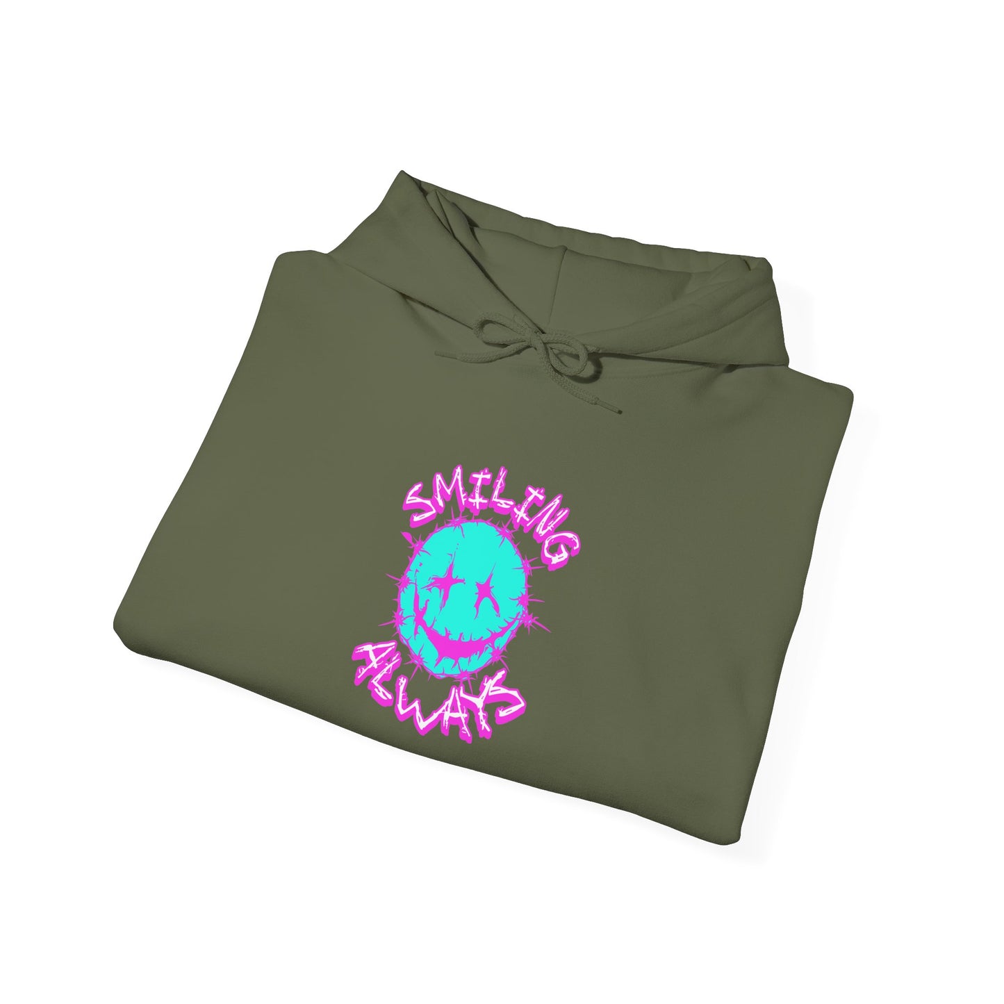 Vibrant Unisex Hoodie for Fun-Loving Souls | Graphic Sweatshirt with Smile Design, Cozy Gift for Men and Women, Casual Wear, Everyday Style