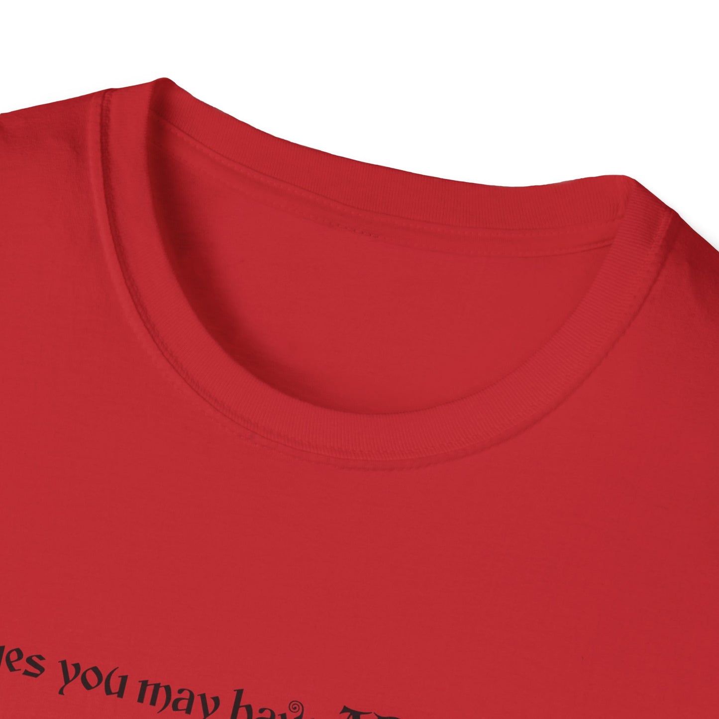 ADHD Awareness T-Shirt, Softstyle Tee for Mental Health, Unisex Gift, Funny Quote Shirt, Awareness Day Attire, Casual Wear