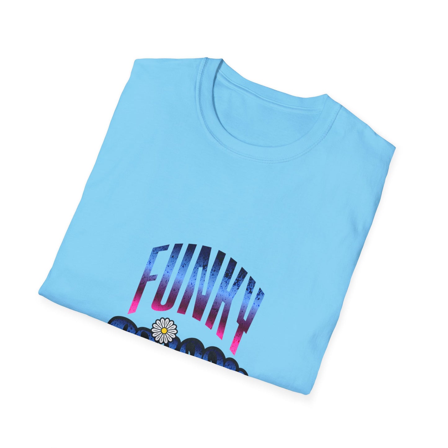 Funky Happy Unisex T-Shirt – Perfect for Festivals, Gifts & Everyday Wear, Vivid Graphics, Casual Style, Birthday Celebration