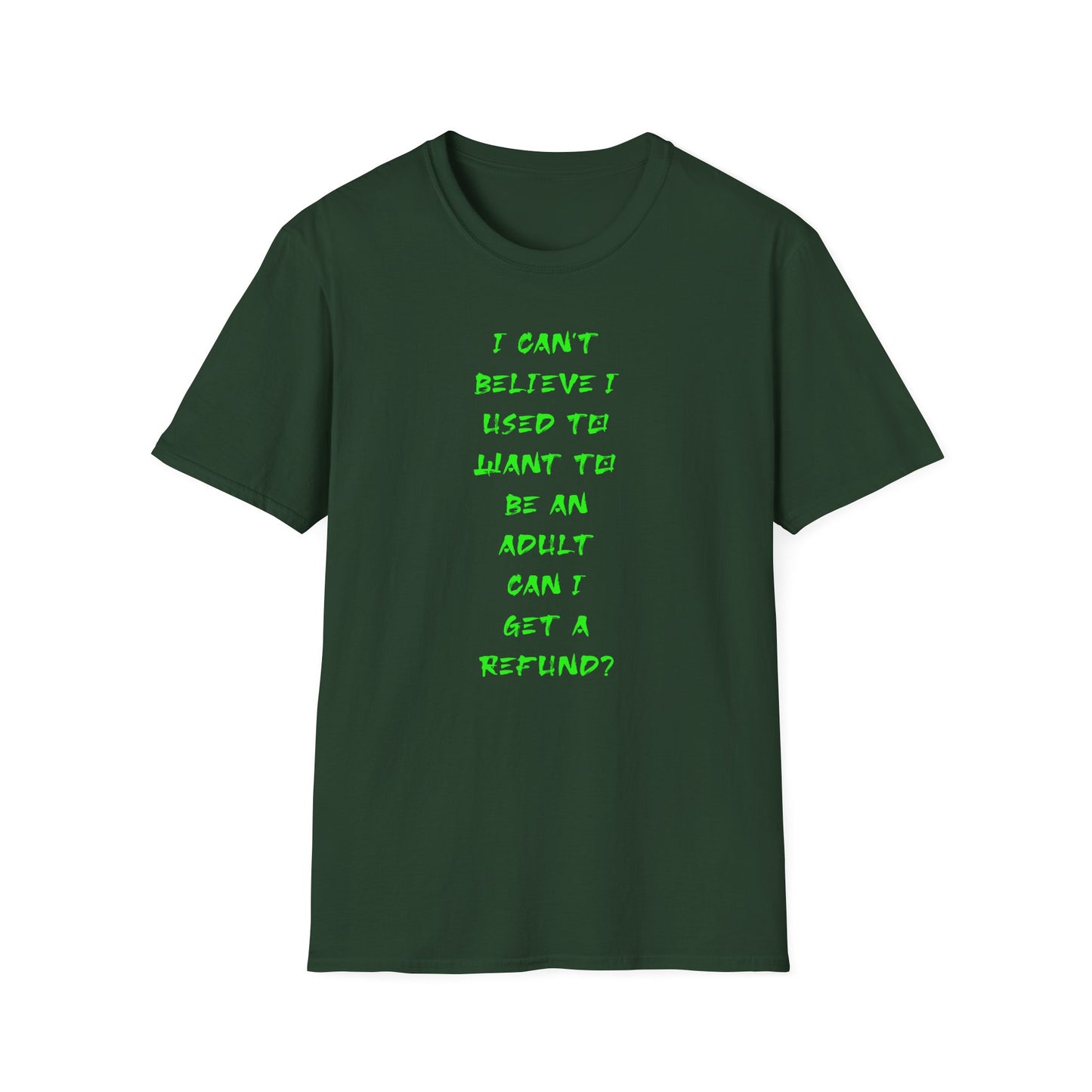 Funny Adulting Quote T-Shirt, Unisex Tee, Gift for Millennials, Casual Wear, Humor Shirt, Birthday Gift Idea, Everyday Wear