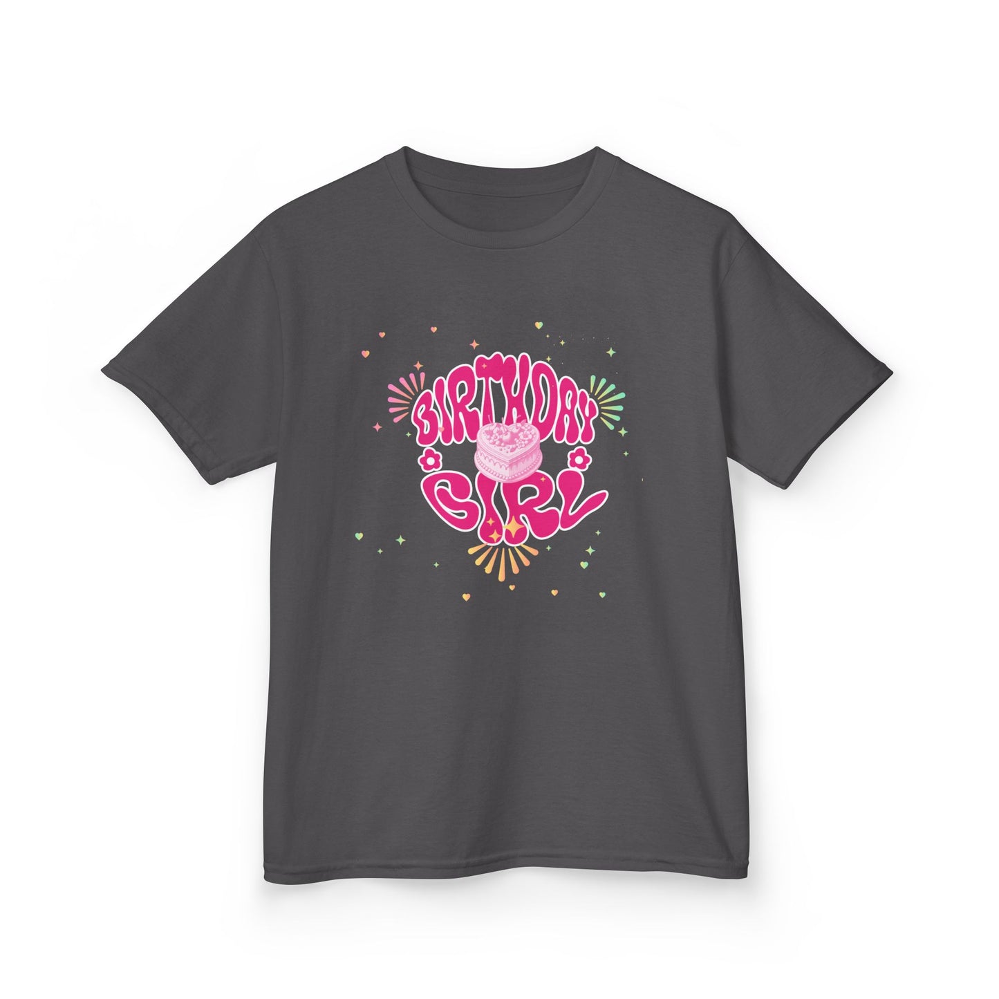 Birthday girl T-Shirt, Kids Birthday Tee, Fun Birthday T-Shirt, Birthday Cake T-Shirt, Birthday Shirt, Celebration Top, Gift, Kids Party Apparel