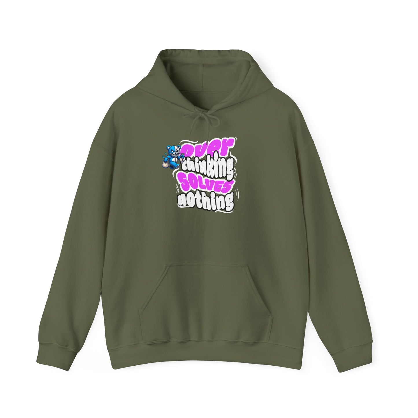 Lighthearted Quote Hoodie - Cozy Unisex Sweatshirt for Relaxation, Gift for Friends, Motivational Apparel, Casual Everyday Wear