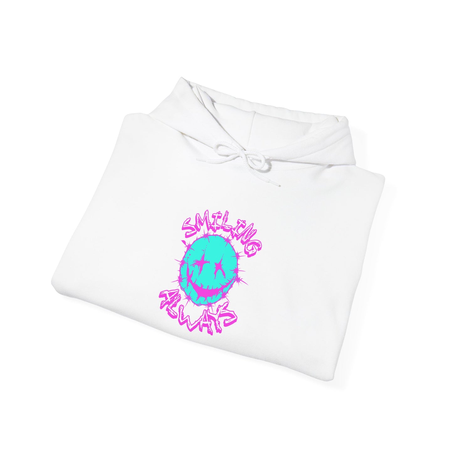 Vibrant Unisex Hoodie for Fun-Loving Souls | Graphic Sweatshirt with Smile Design, Cozy Gift for Men and Women, Casual Wear, Everyday Style