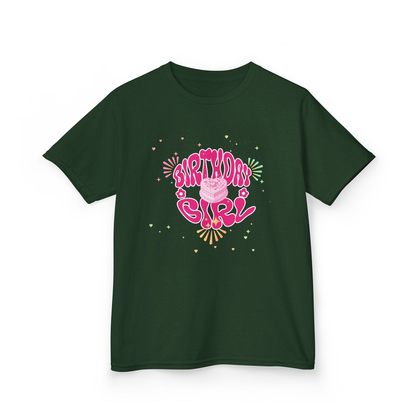 Birthday girl T-Shirt, Kids Birthday Tee, Fun Birthday T-Shirt, Birthday Cake T-Shirt, Birthday Shirt, Celebration Top, Gift, Kids Party Apparel