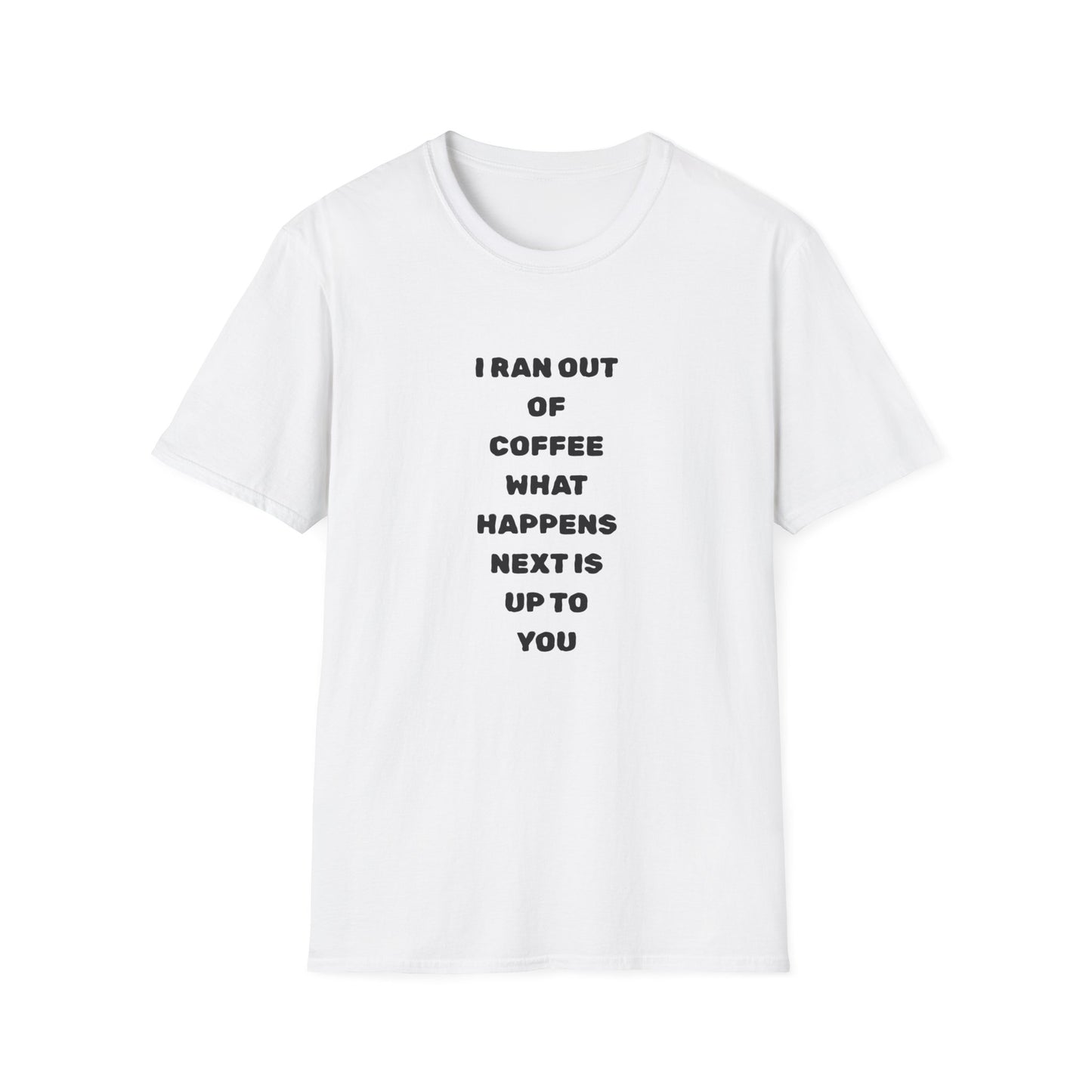 Coffee Lovers Unisex T-Shirt, Funny Gift for Coffee Addicts, Casual Wear, Birthday Present, Relaxed Fit Tee