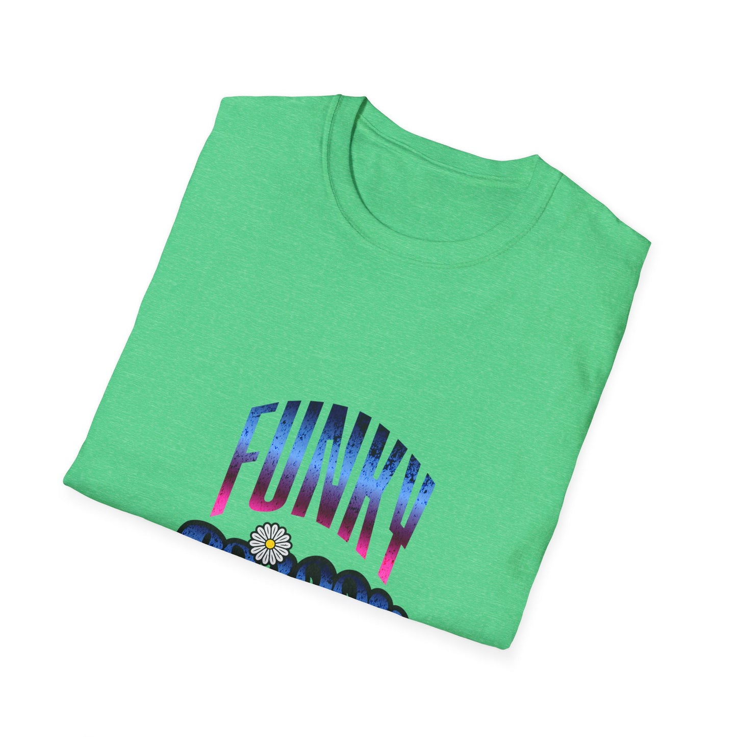 Funky Happy Unisex T-Shirt – Perfect for Festivals, Gifts & Everyday Wear, Vivid Graphics, Casual Style, Birthday Celebration