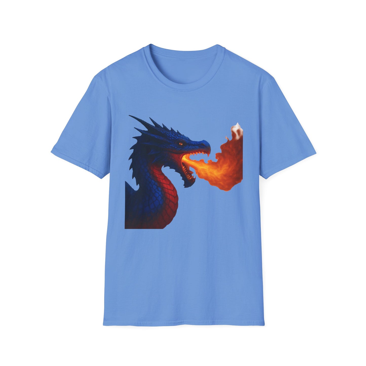 Fantasy Dragon Graphic Tee - Perfect for Gamers, Fantasy Lovers, Birthday Gifts, Casual Wear, Unique Gifts