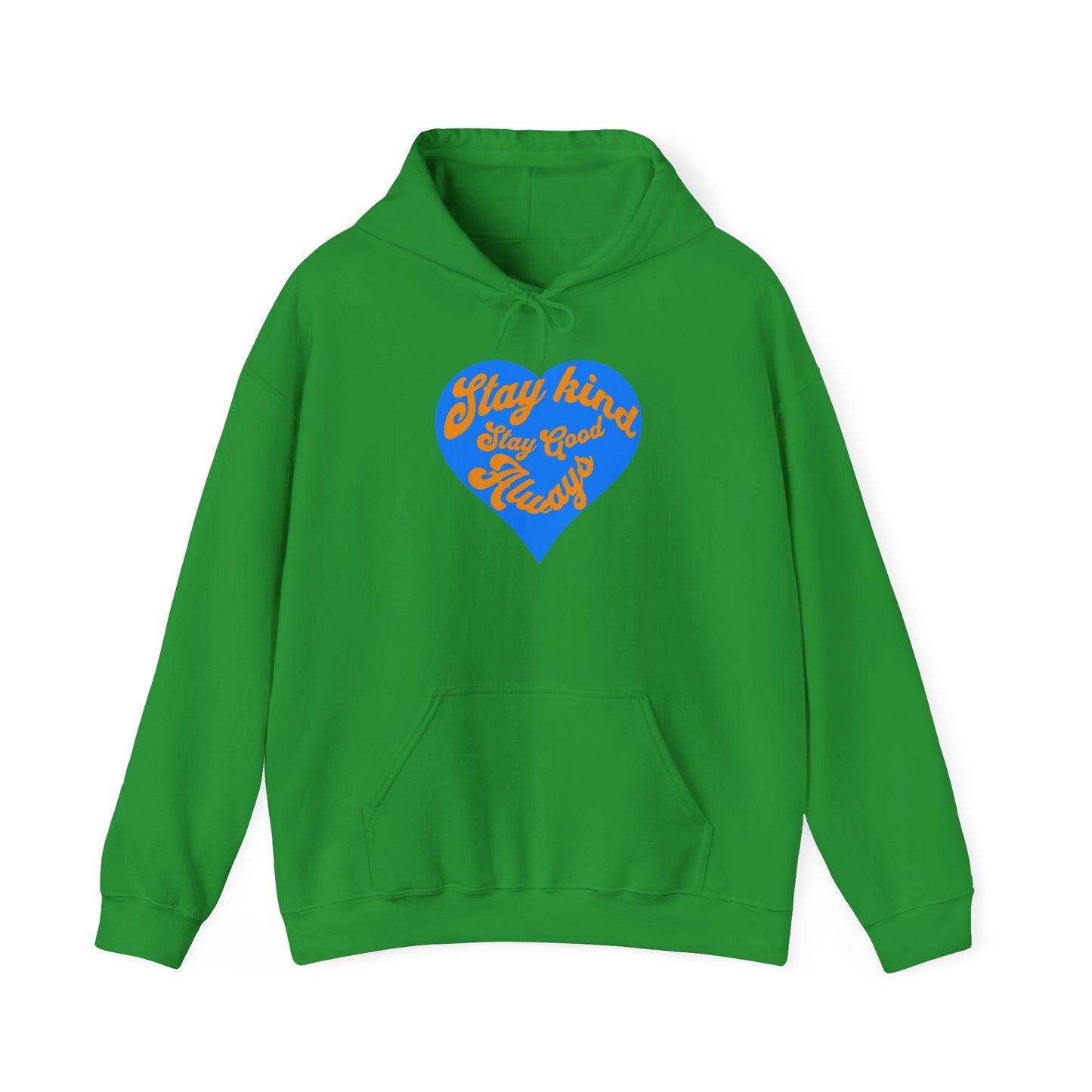 Stay Kind Heart Hoodie - Cozy Unisex Sweatshirt, Ideal for Gifts, Casual Wear, Everyday Comfort, Fall Fashion, Motivation