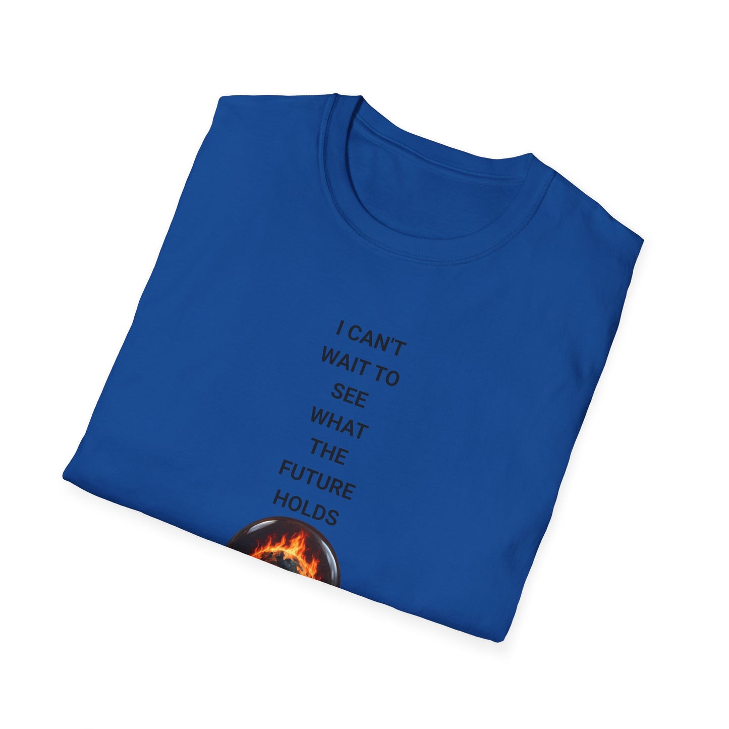 Crystal Ball Future T-Shirt, Psychic Gift, Astrology Apparel, Spiritual Tee, Carnivals & Festivals Occasional Wear