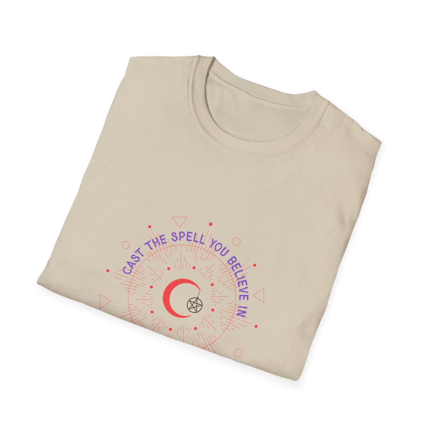 Magical Moon Phase T-Shirt | Unisex Softstyle Tee, Astrology Gift, Spiritual Apparel, Celestial Shirt, Empowering Gift for Her