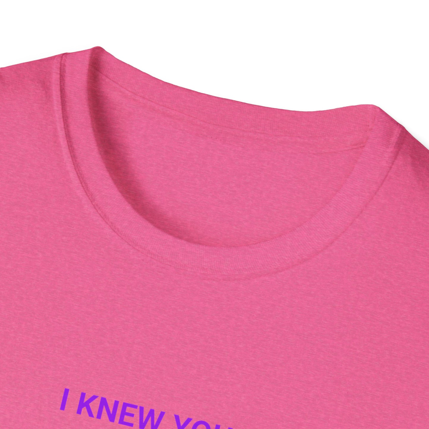 Flirty Quote T-Shirt, Unisex Softstyle Tee, Funny Graphic Tee, Gift for Her, Casual Wear, Trendy Statement Shirt, Everyday Humor