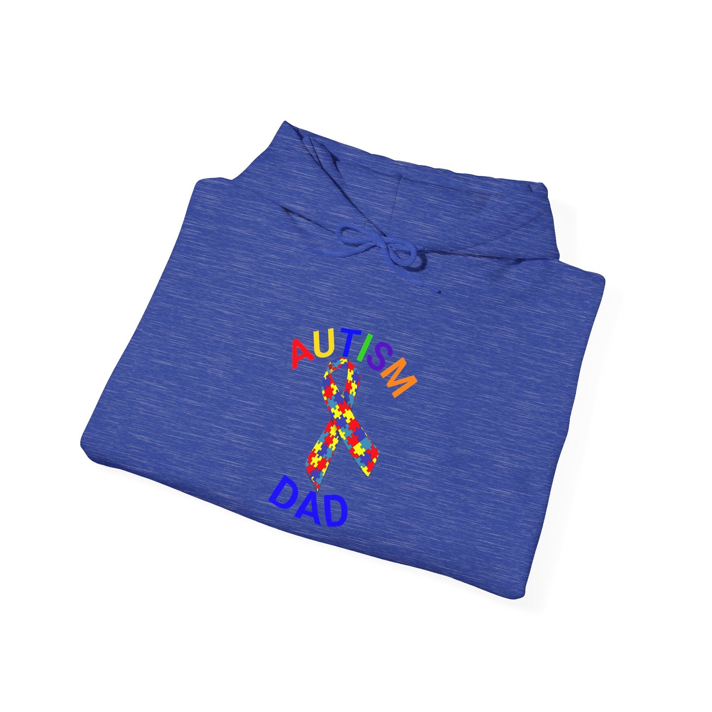 Autism Dad Inspirational Hoodie | Unisex Heavy Blend Sweatshirt for Fathers | Perfect Gift for Dad | Awareness Apparel