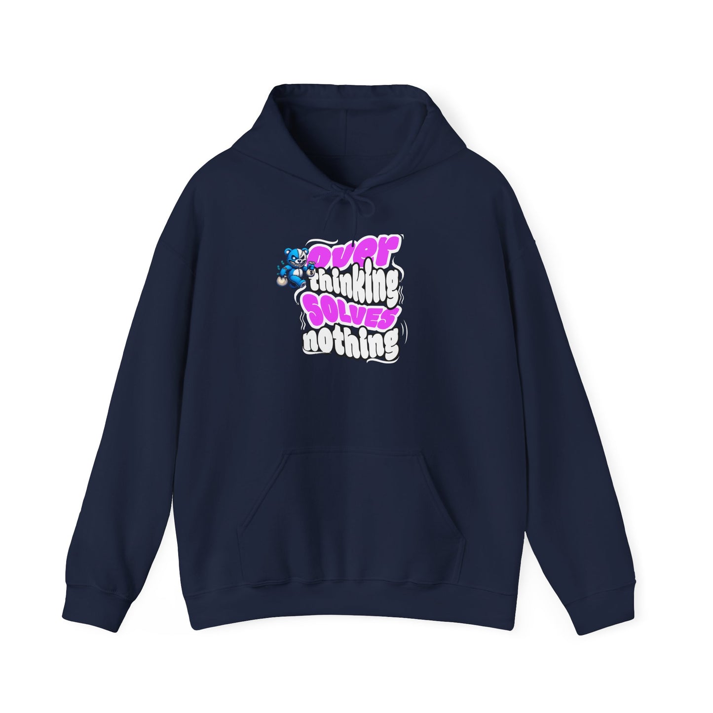 Lighthearted Quote Hoodie - Cozy Unisex Sweatshirt for Relaxation, Gift for Friends, Motivational Apparel, Casual Everyday Wear