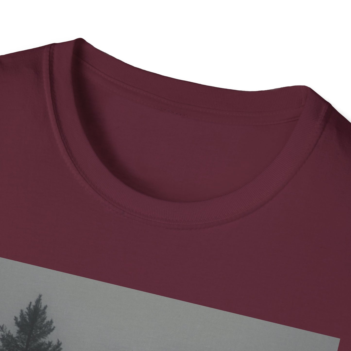 Mystical Forest T-Shirt | Unisex Softstyle Tee for Nature Lovers, Outdoor Adventures, Casual Wear, Gifts for Him & Her