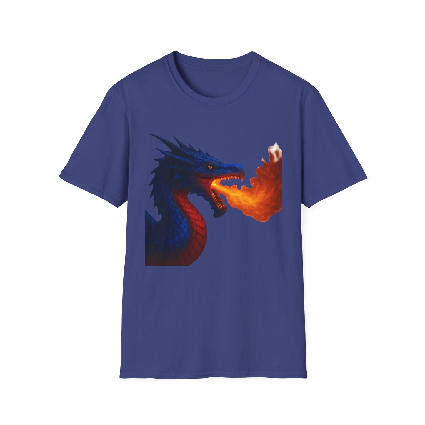 Fantasy Dragon Graphic Tee - Perfect for Gamers, Fantasy Lovers, Birthday Gifts, Casual Wear, Unique Gifts