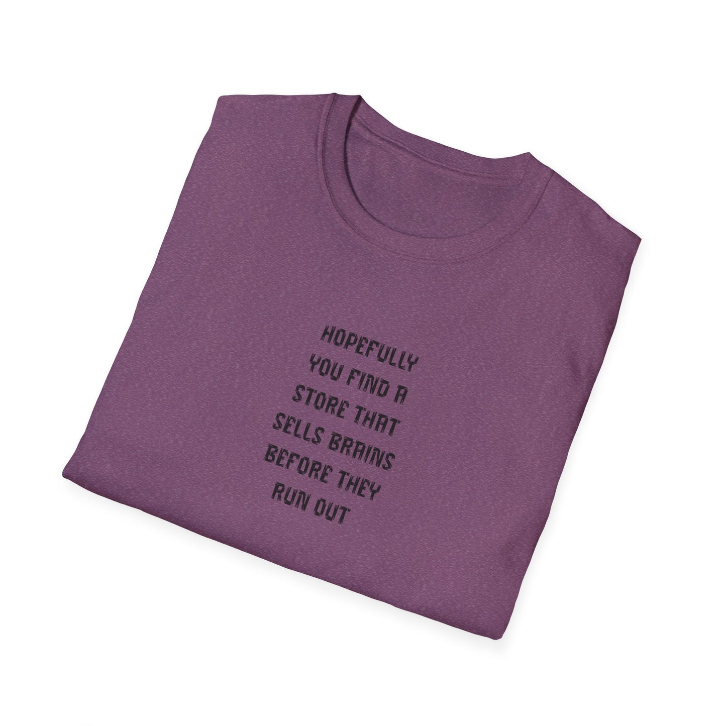 Fun & Quirky Unisex T-Shirt - Perfect Gift for Food Lovers, Unique Statement Tee for Birthdays, Casual Wear, Humor Apparel