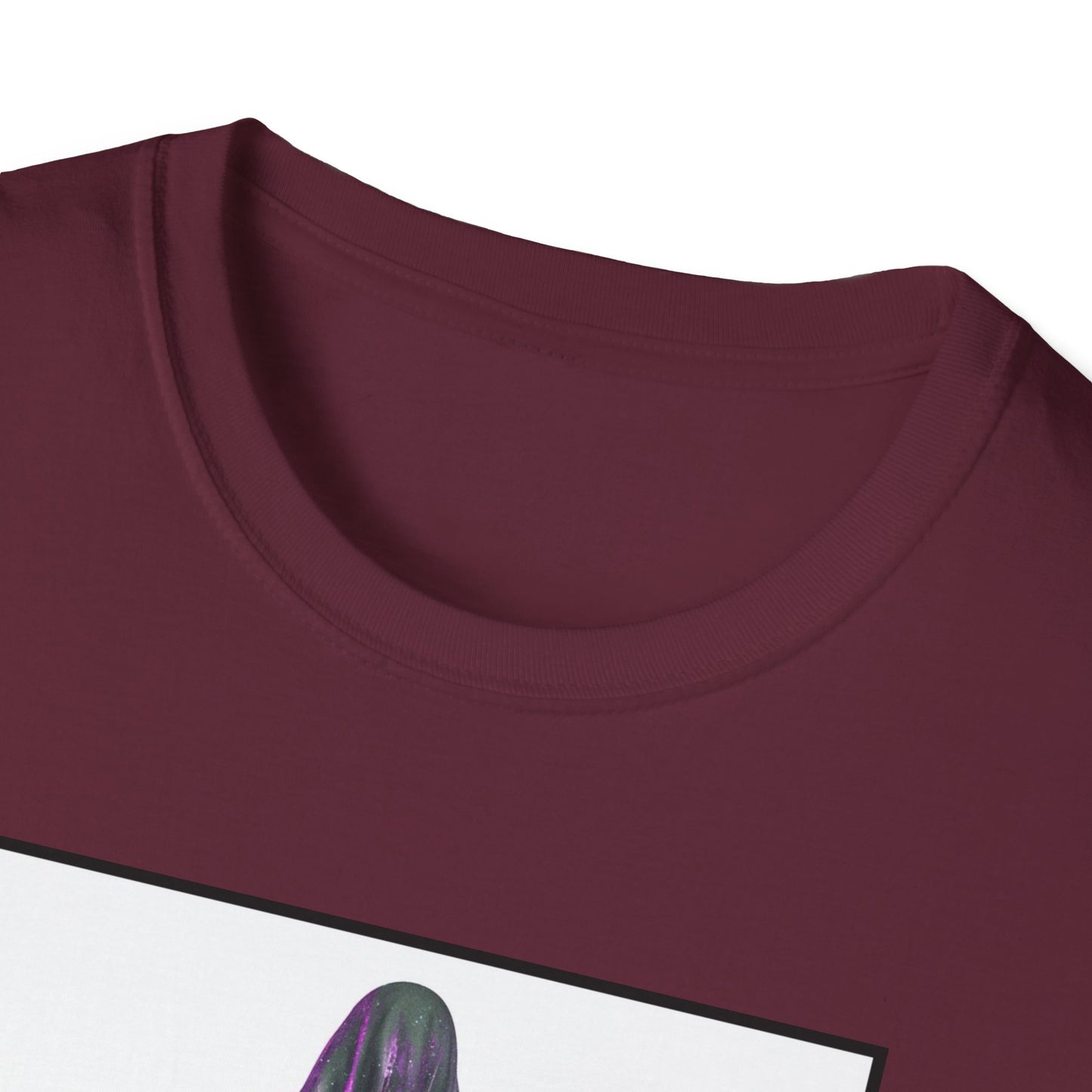 Cosmic Vibe Unisex Softstyle T-Shirt - Celestial Graphic Tee, Space Lover's Gift, Retro Aesthetic Shirt, Festival Wear, Geeky Apparel