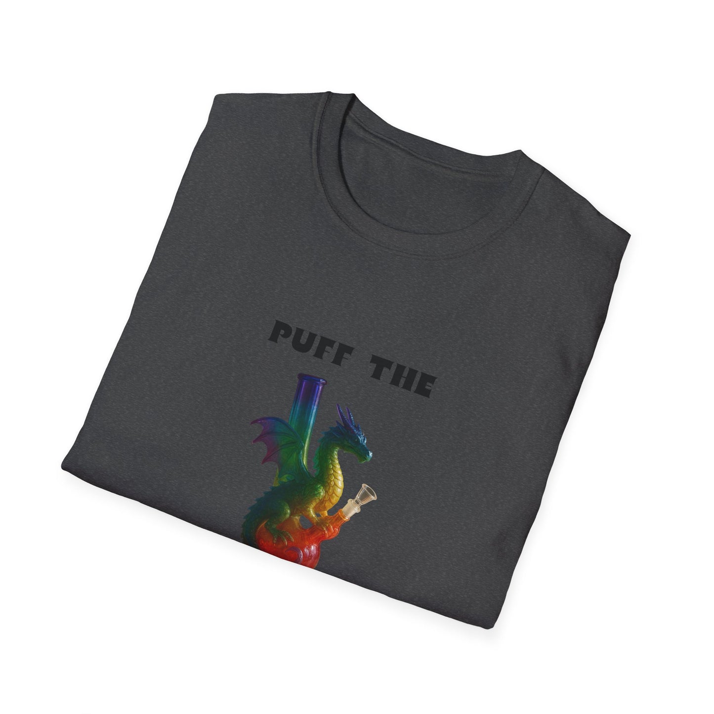 Magic Dragon T-Shirt, Unisex Graphic Tee, Softstyle Shirt, Vintage Music Apparel, Magical Gift, Festival Clothing