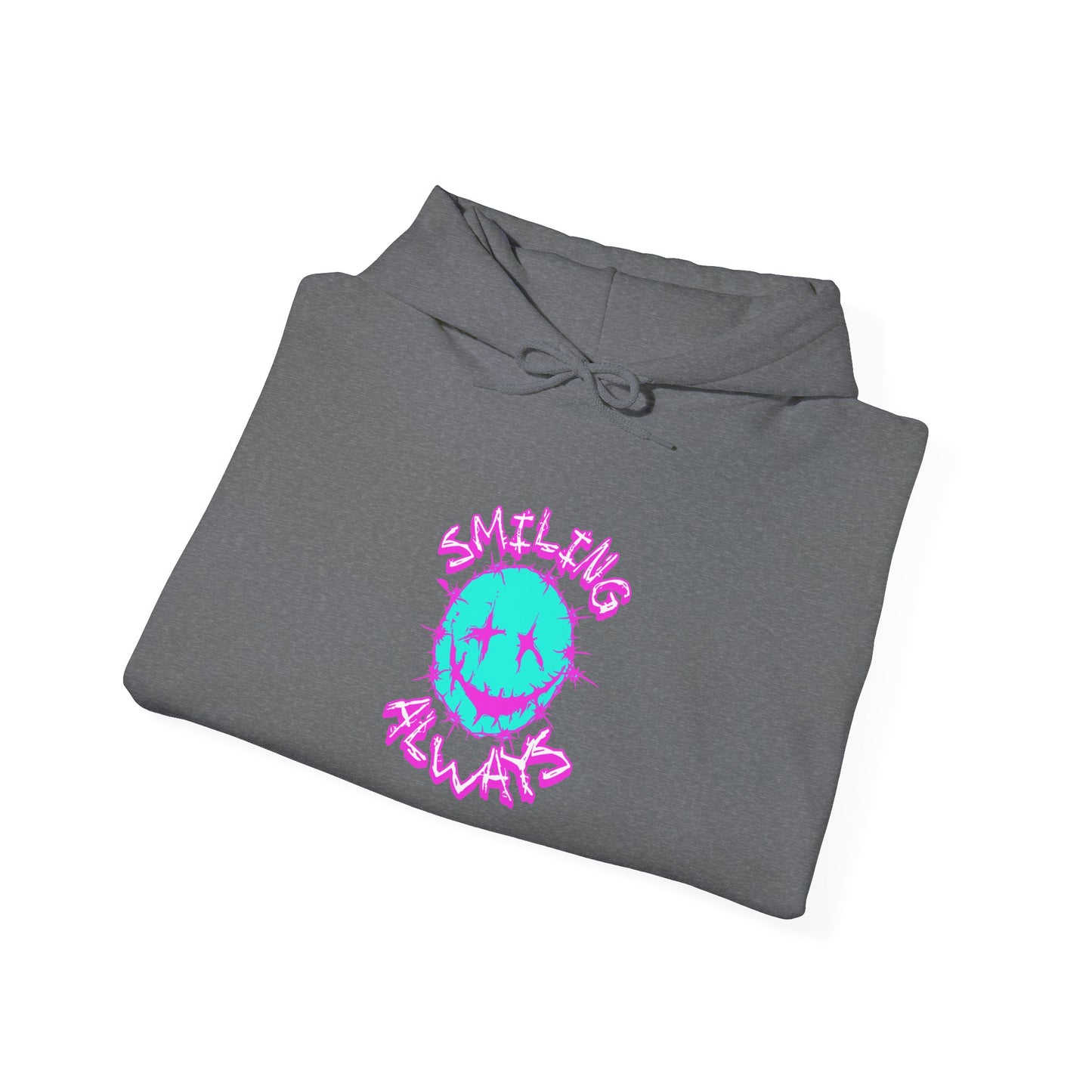 Vibrant Unisex Hoodie for Fun-Loving Souls | Graphic Sweatshirt with Smile Design, Cozy Gift for Men and Women, Casual Wear, Everyday Style