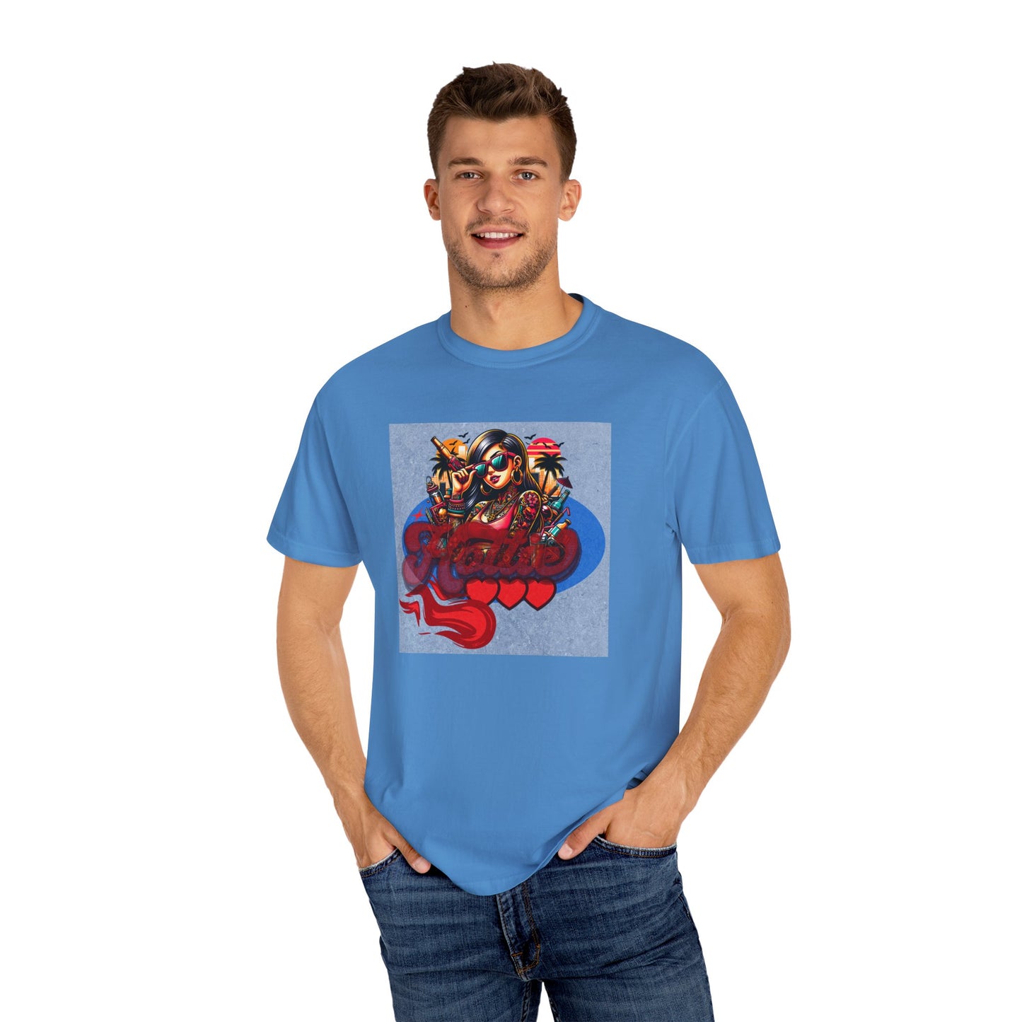 Hottie T-Shirt, Retro Inspired Unisex T-Shirt, Casual Streetwear, Graphic Tee for Events, Gift for Music Lovers, Festival Wear