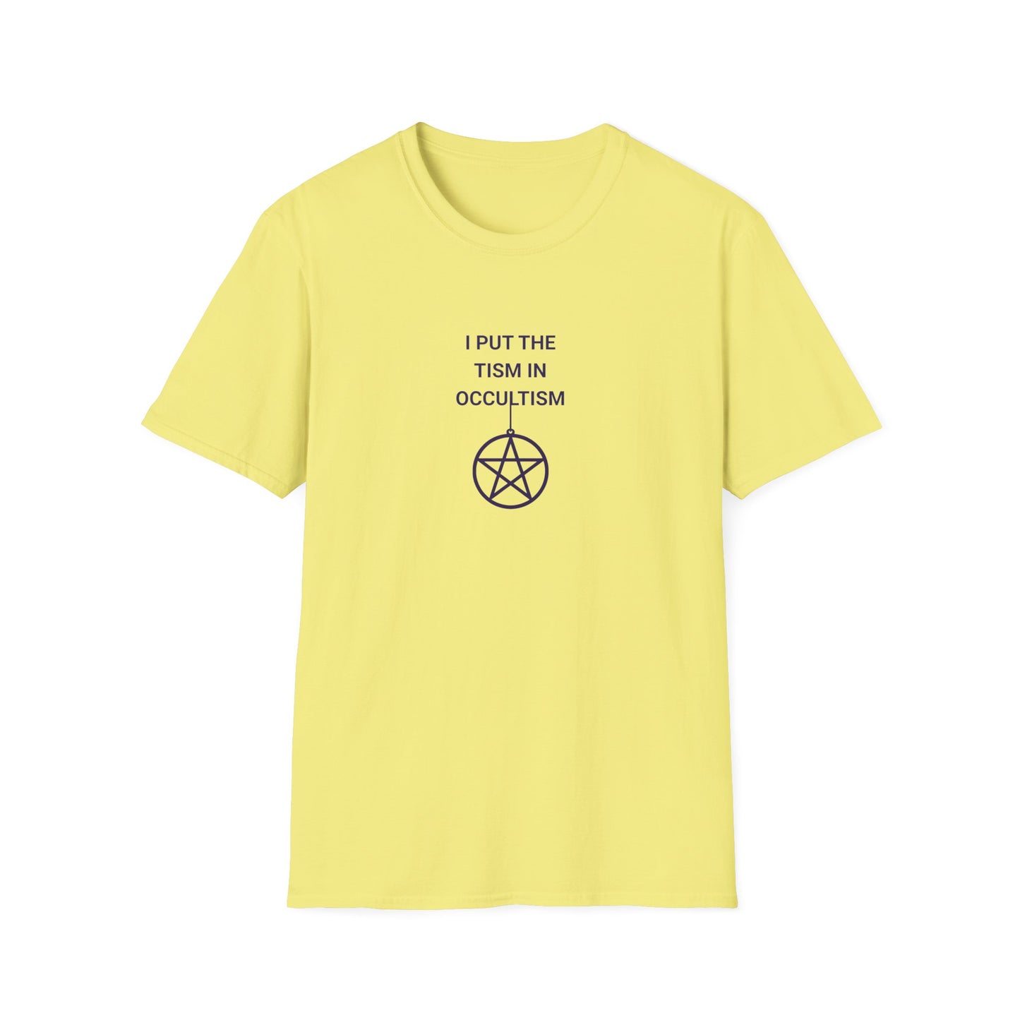 Occultism Humor T-Shirt, Funny Unisex Tee, Witchy Gift for Friends, Casual Wear, Halloween Theme, Spiritual Apparel