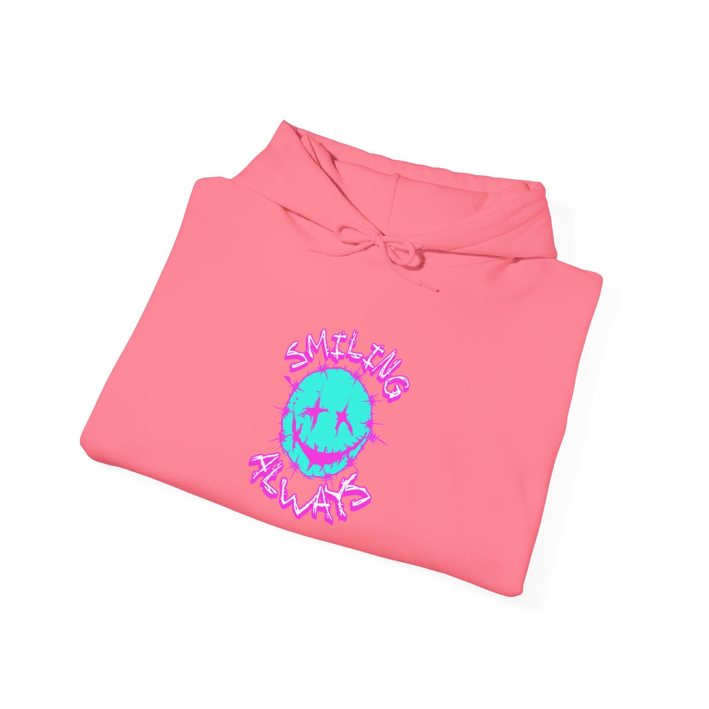 Vibrant Unisex Hoodie for Fun-Loving Souls | Graphic Sweatshirt with Smile Design, Cozy Gift for Men and Women, Casual Wear, Everyday Style