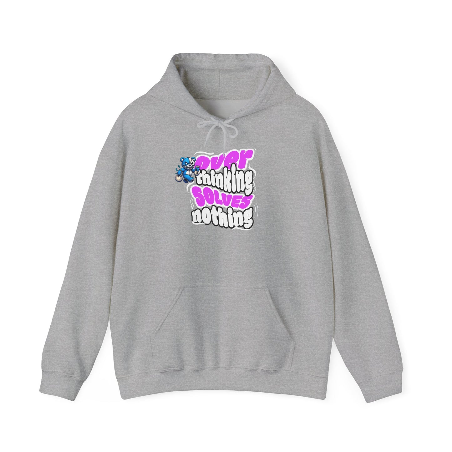 Lighthearted Quote Hoodie - Cozy Unisex Sweatshirt for Relaxation, Gift for Friends, Motivational Apparel, Casual Everyday Wear