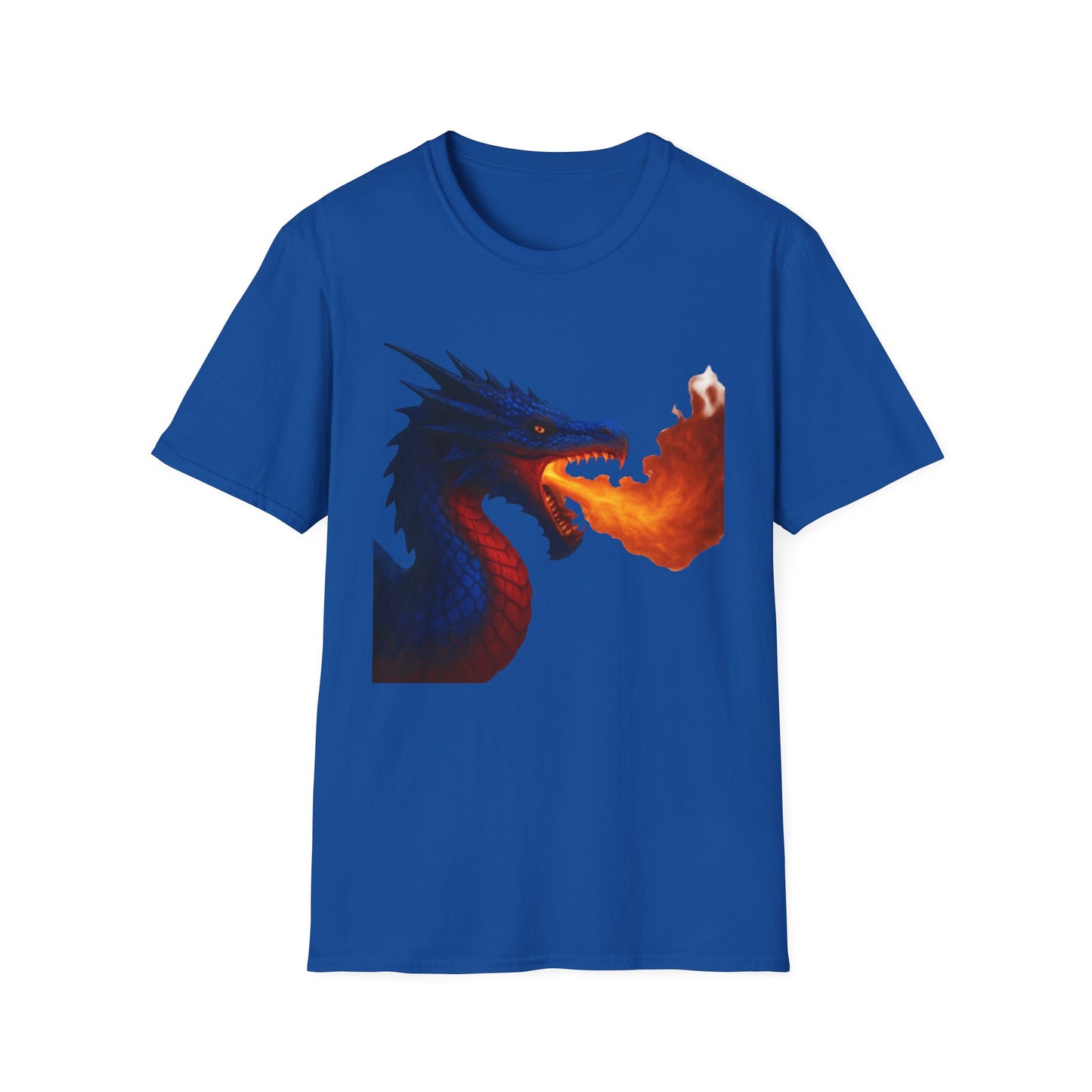 Fantasy Dragon Graphic Tee - Perfect for Gamers, Fantasy Lovers, Birthday Gifts, Casual Wear, Unique Gifts