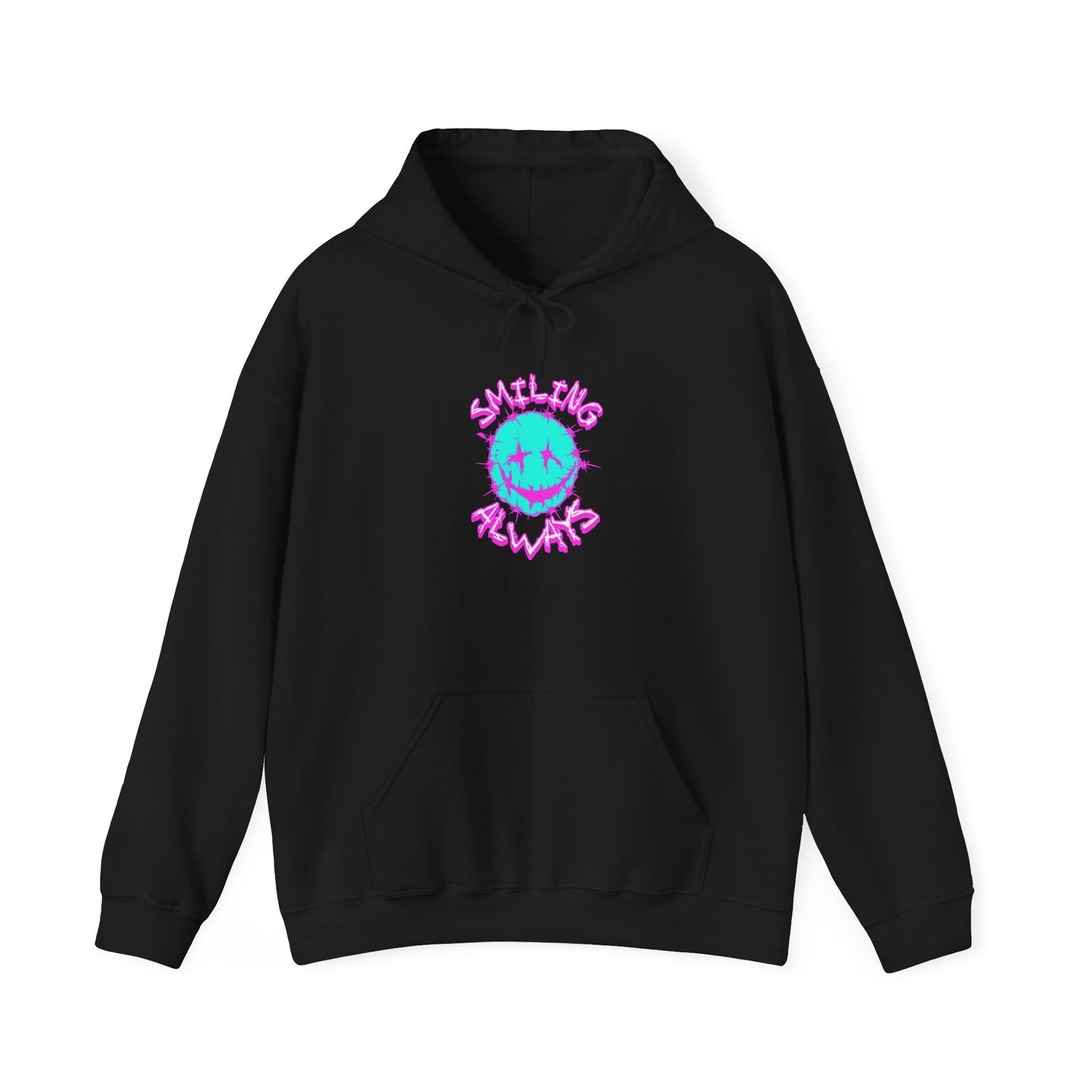 Vibrant Unisex Hoodie for Fun-Loving Souls | Graphic Sweatshirt with Smile Design, Cozy Gift for Men and Women, Casual Wear, Everyday Style