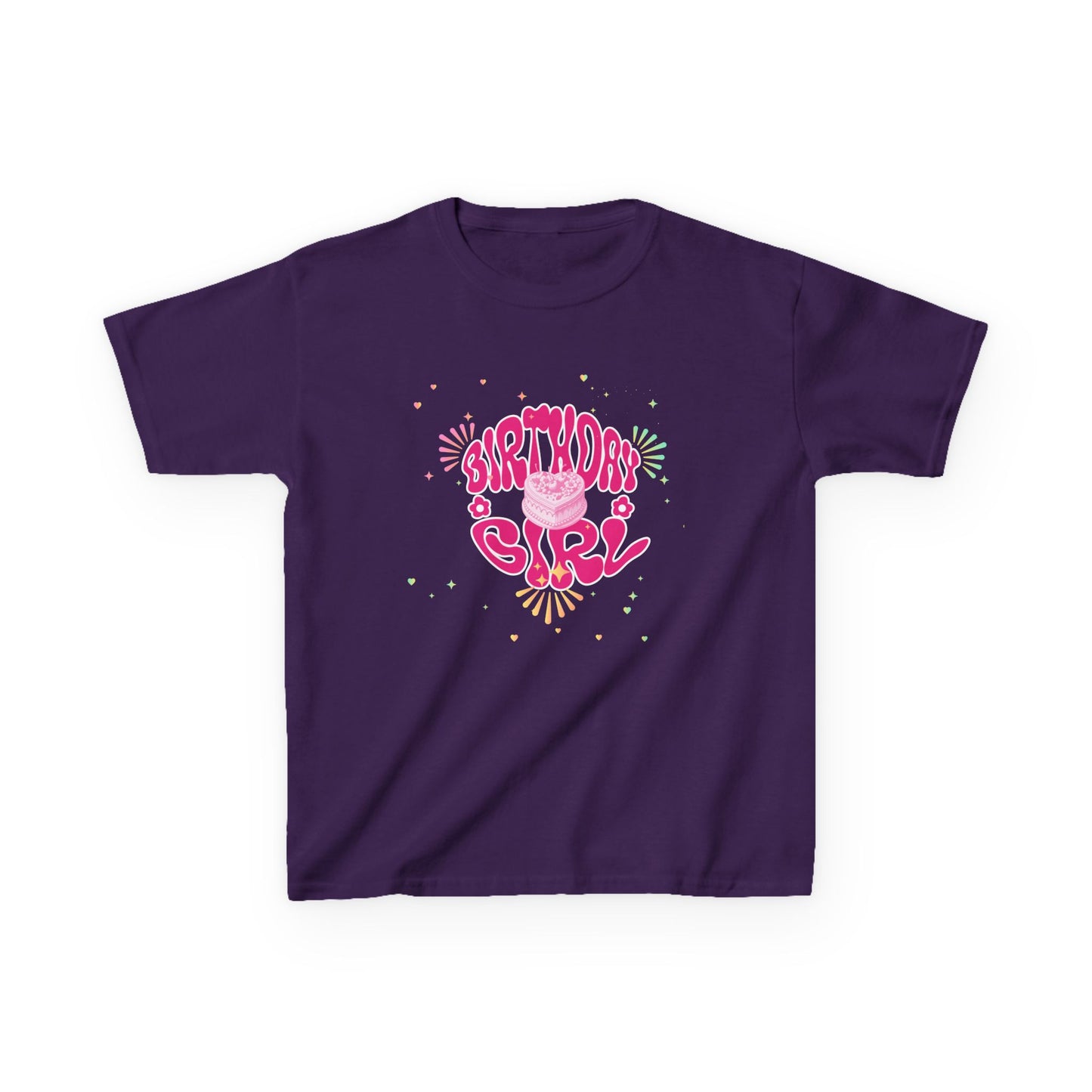 Birthday girl T-Shirt, Kids Birthday Tee, Fun Birthday T-Shirt, Birthday Cake T-Shirt, Birthday Shirt, Celebration Top, Gift, Kids Party Apparel