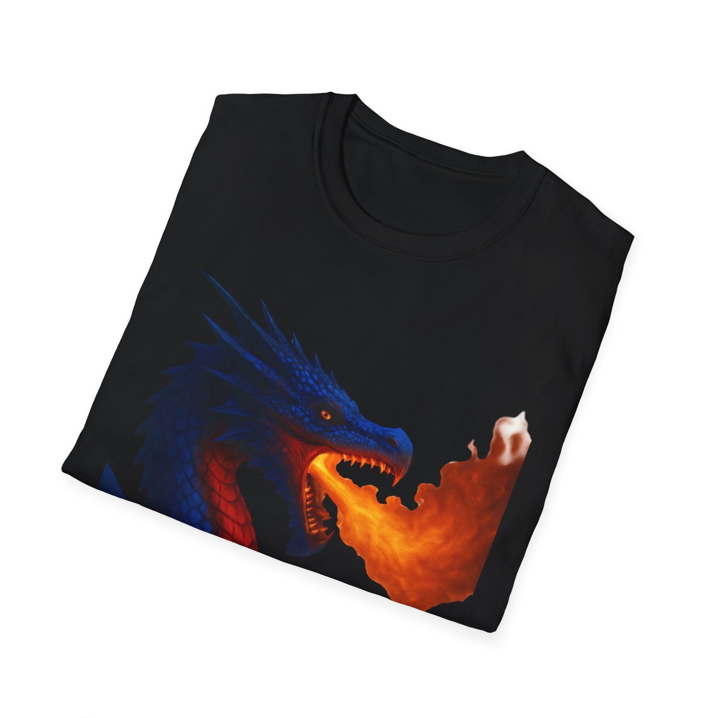 Fantasy Dragon Graphic Tee - Perfect for Gamers, Fantasy Lovers, Birthday Gifts, Casual Wear, Unique Gifts