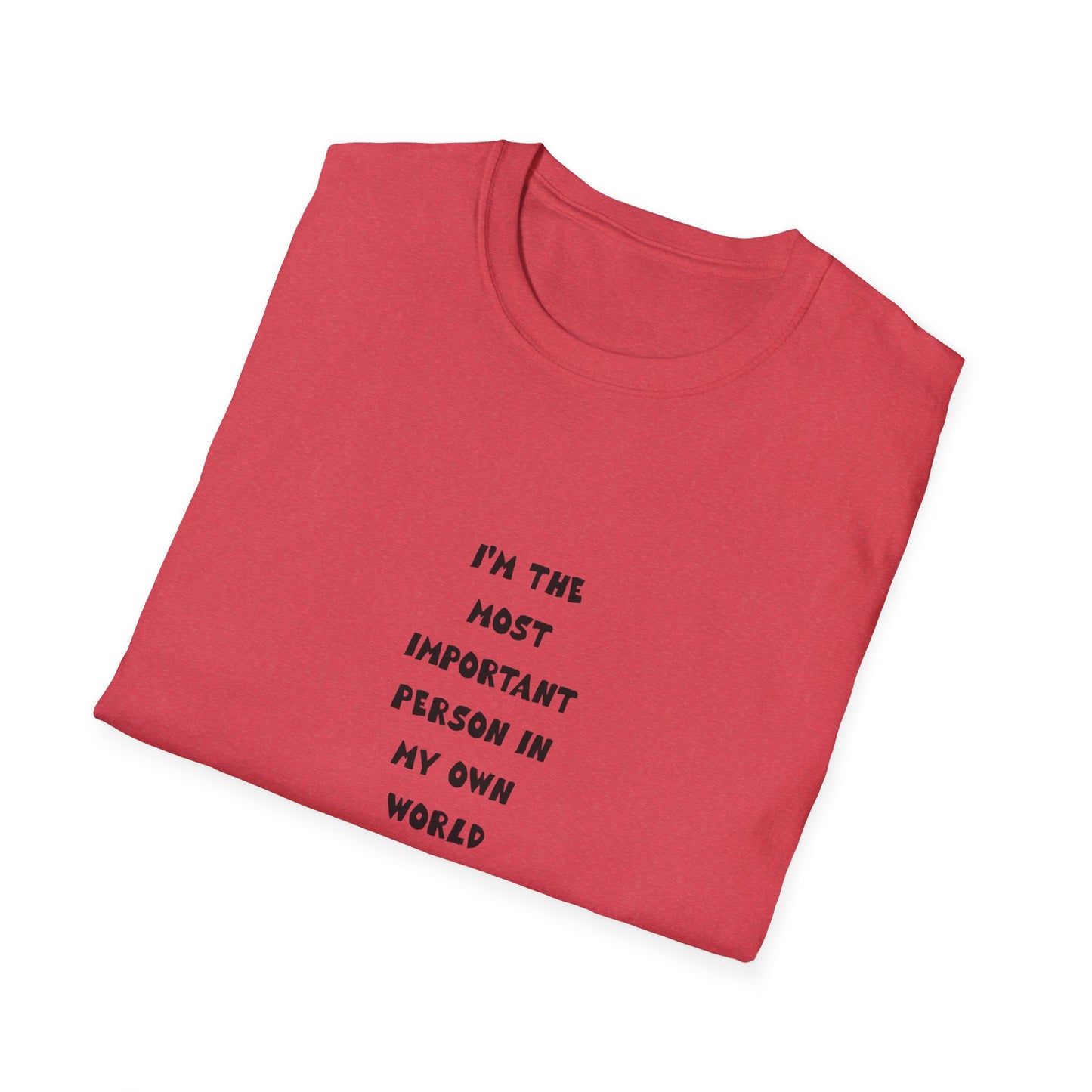 Self-Empowerment Unisex T-Shirt - Inspirational Quote Tee, Motivational Shirt, Gift for Friends, Casual Wear, Everyday Comfort