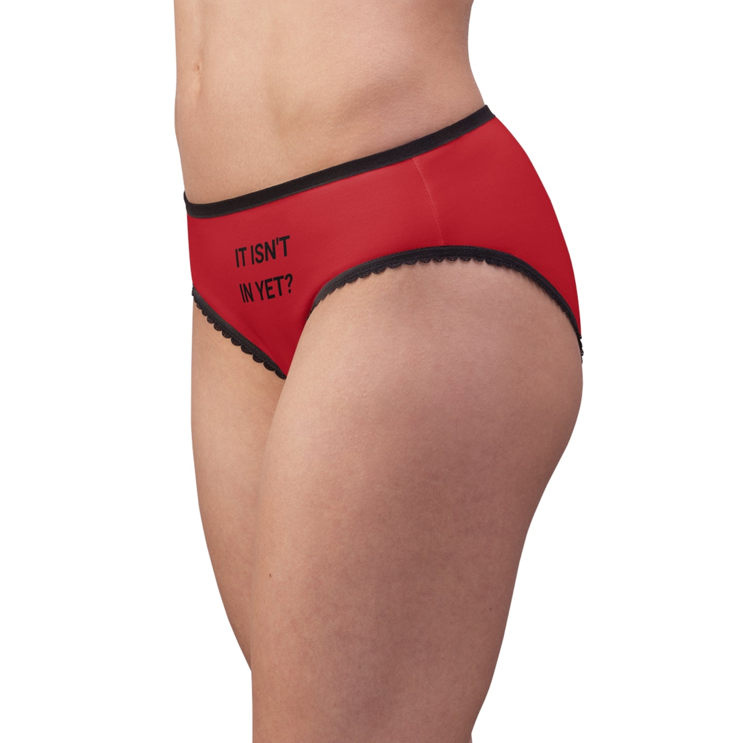 Playful Women's Briefs with Fun Text, Cheeky Lingerie, Comfy Underwear, Gift for Her, Cute Everyday Panties