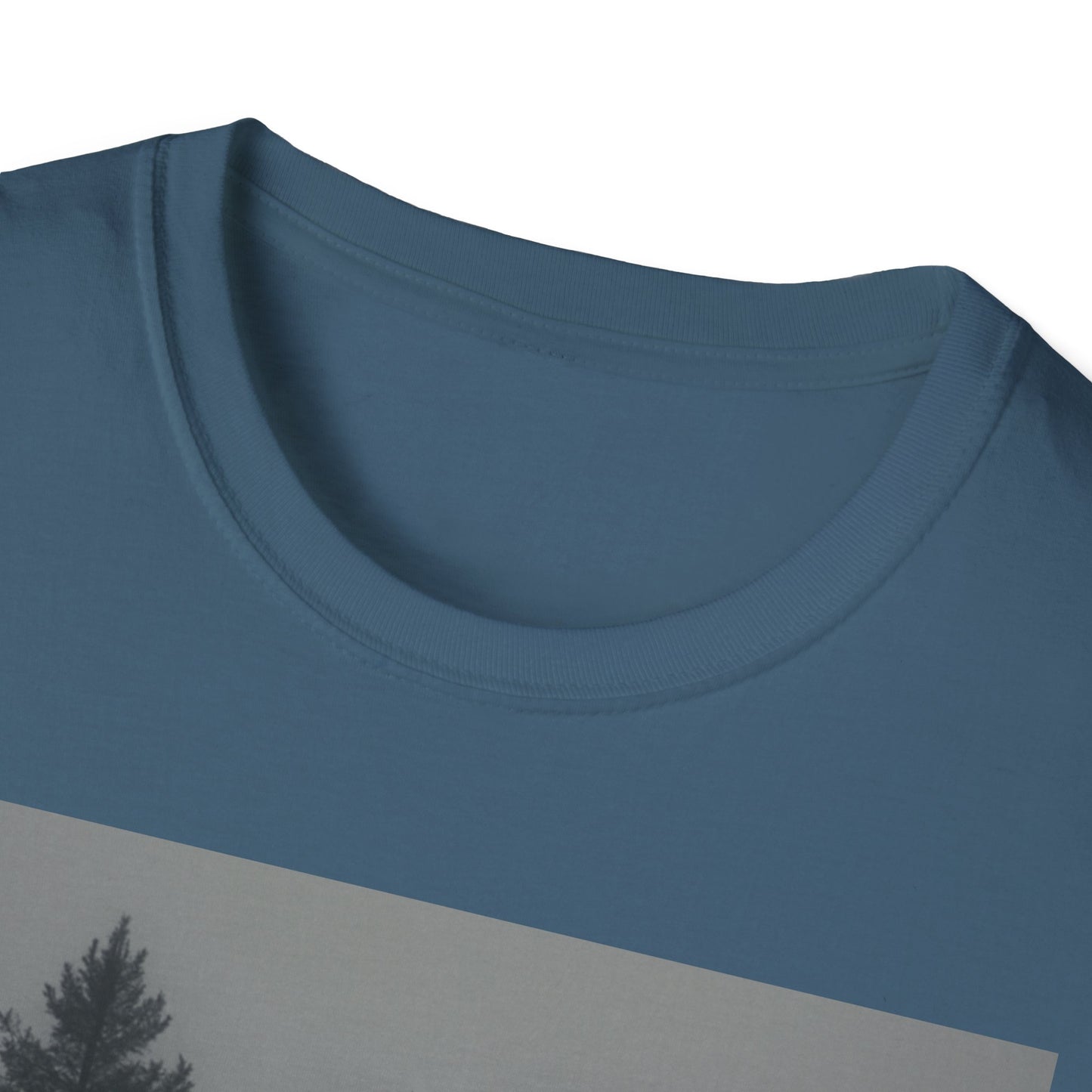 Mystical Forest T-Shirt | Unisex Softstyle Tee for Nature Lovers, Outdoor Adventures, Casual Wear, Gifts for Him & Her