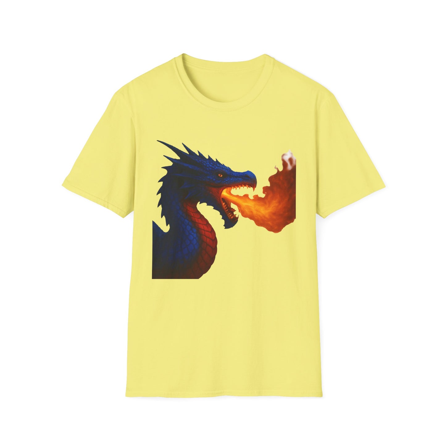 Fantasy Dragon Graphic Tee - Perfect for Gamers, Fantasy Lovers, Birthday Gifts, Casual Wear, Unique Gifts