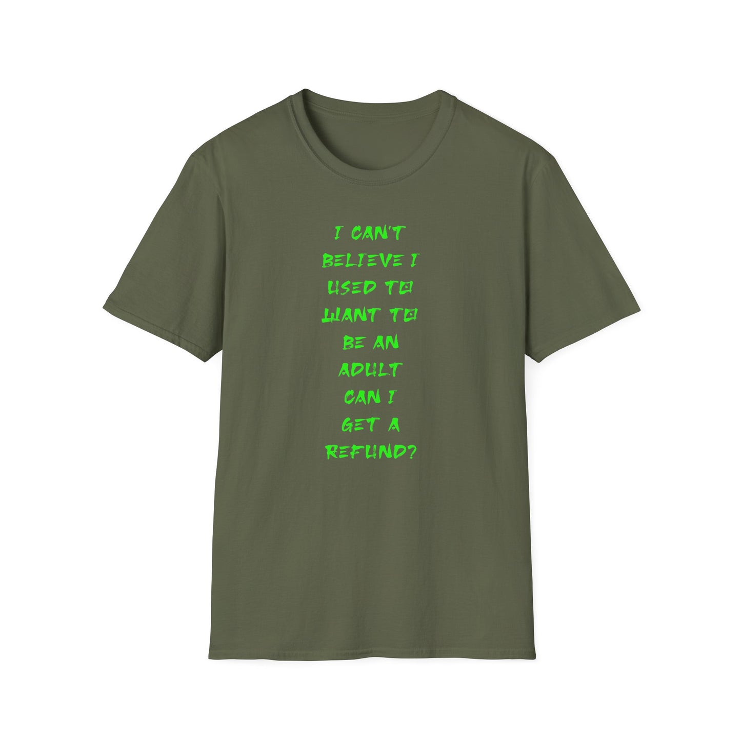 Funny Adulting Quote T-Shirt, Unisex Tee, Gift for Millennials, Casual Wear, Humor Shirt, Birthday Gift Idea, Everyday Wear