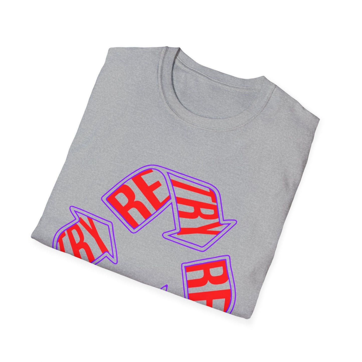 Recycled Vibes Unisex T-Shirt, Eco-Friendly Tee, Casual Wear, Gift for Eco-Conscious, Sustainable Fashion, Everyday Staple