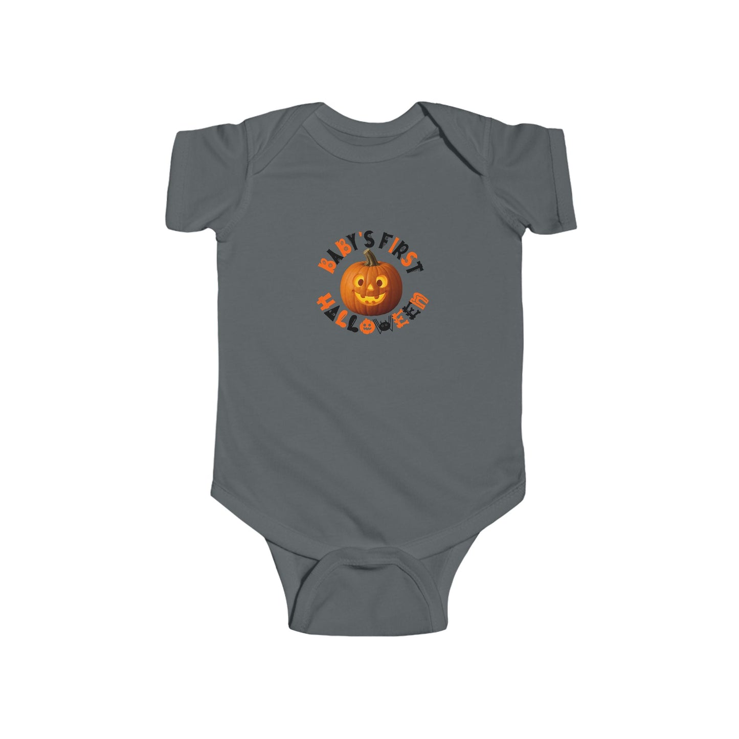 Baby's First Halloween Bodysuit, Infant Costume, Cute Baby Outfit, Halloween Gift, Pumpkin Baby Bodysuit, Baby Shower Gift